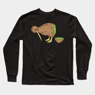 Kiwi Fruit Butt Long Sleeve T-Shirt